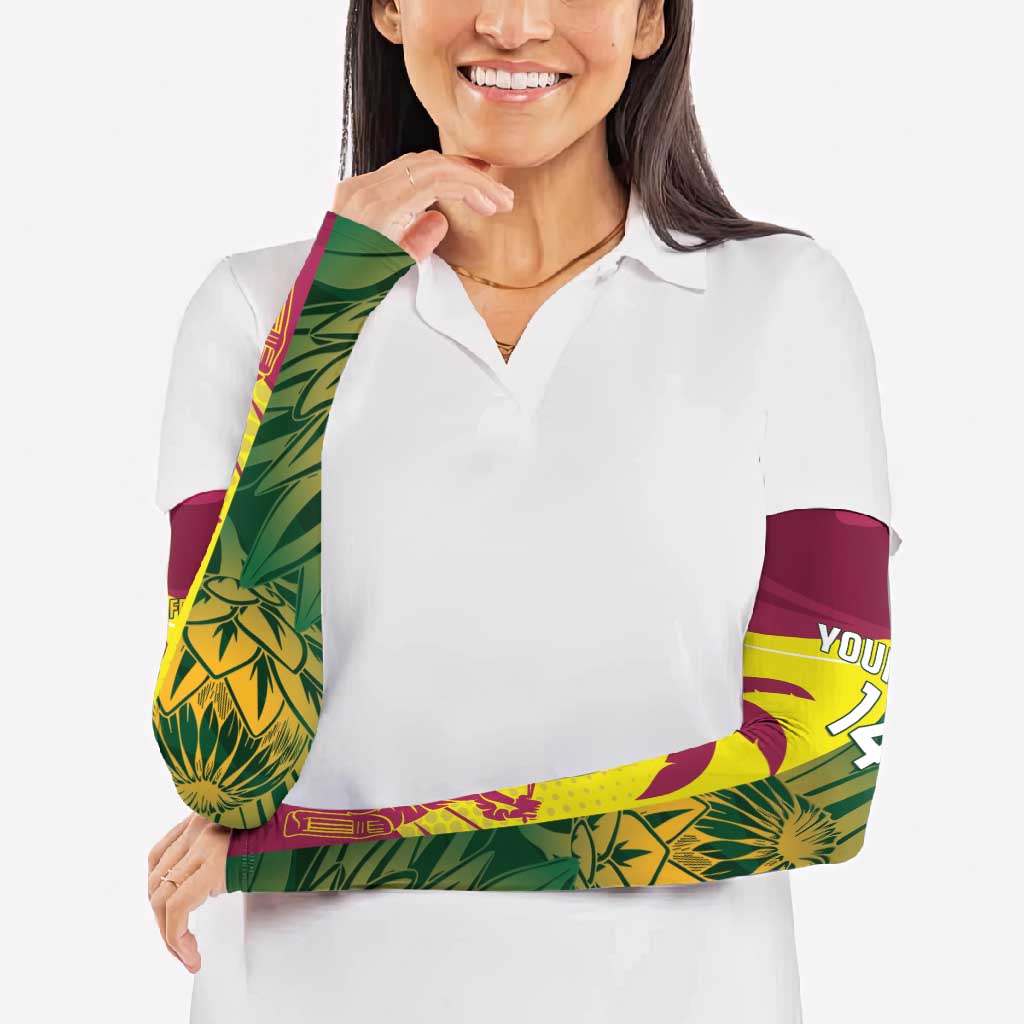 South Africa West Indies Cricket Custom Arm Sleeves Proteas Windies Together - Wonder Print Shop