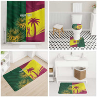 South Africa West Indies Cricket Custom Bathroom Set Proteas Windies Together - Wonder Print Shop