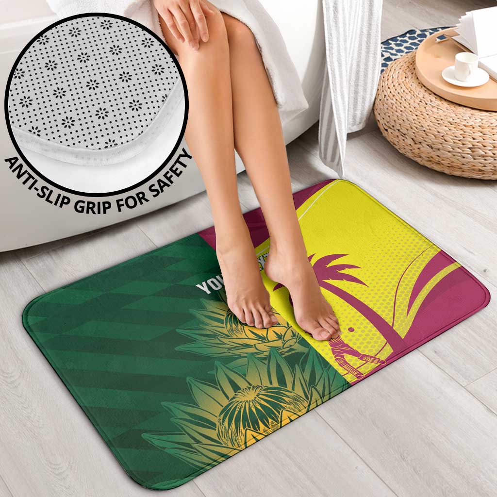 South Africa West Indies Cricket Custom Bathroom Set Proteas Windies Together - Wonder Print Shop