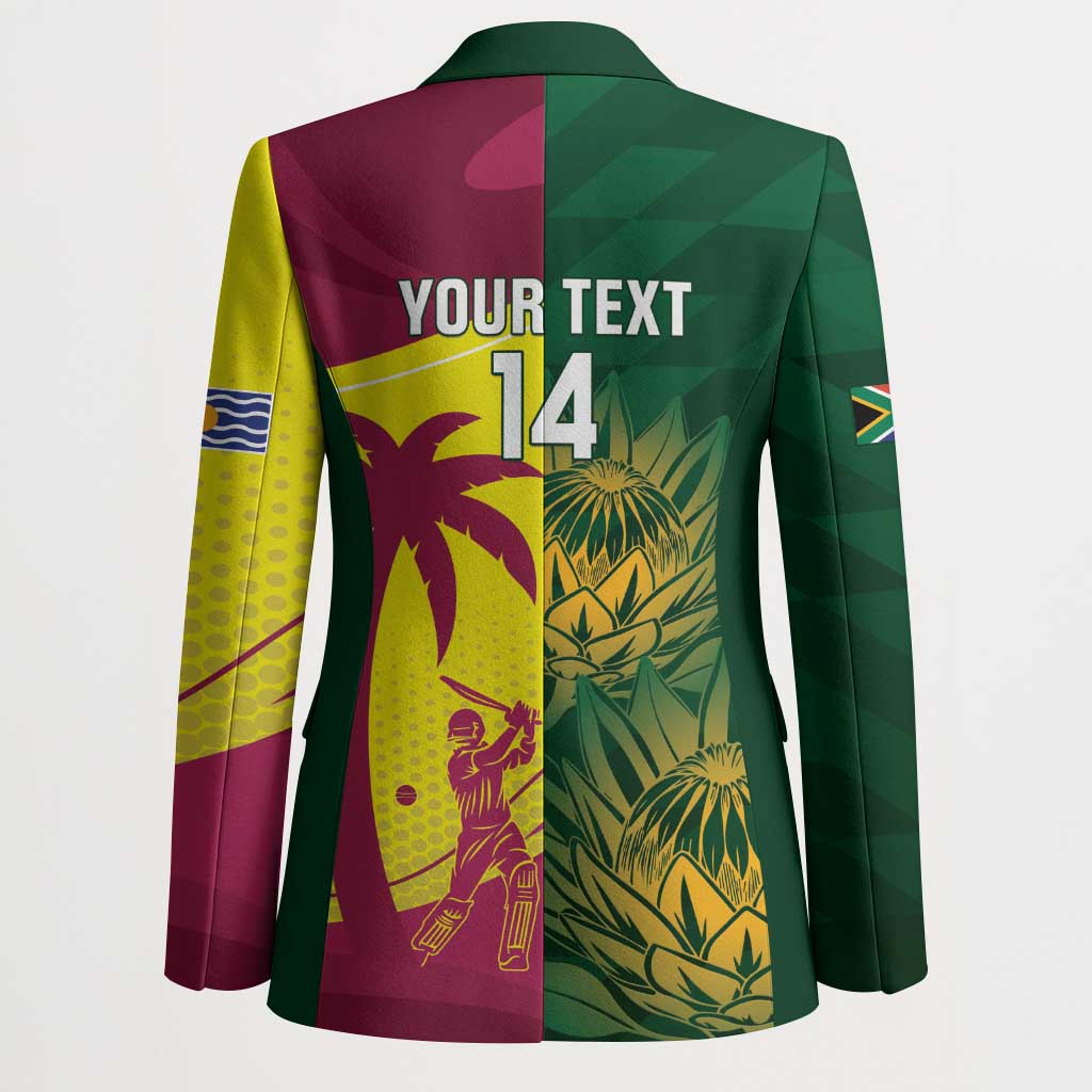South Africa West Indies Cricket Custom Blazer Proteas Windies Together - Wonder Print Shop
