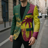 South Africa West Indies Cricket Custom Blazer Proteas Windies Together - Wonder Print Shop