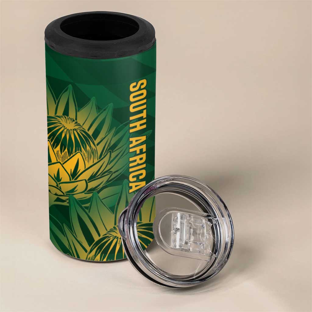 South Africa West Indies Cricket 4 in 1 Can Cooler Tumbler Proteas Windies Together - Wonder Print Shop