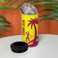 South Africa West Indies Cricket 4 in 1 Can Cooler Tumbler Proteas Windies Together - Wonder Print Shop