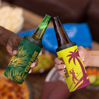 South Africa West Indies Cricket 4 in 1 Can Cooler Tumbler Proteas Windies Together - Wonder Print Shop