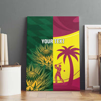 South Africa West Indies Cricket Custom Canvas Wall Art Proteas Windies Together - Wonder Print Shop