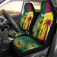 South Africa West Indies Cricket Custom Car Seat Cover Proteas Windies Together - Wonder Print Shop