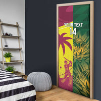 South Africa West Indies Cricket Custom Door Cover Proteas Windies Together - Wonder Print Shop