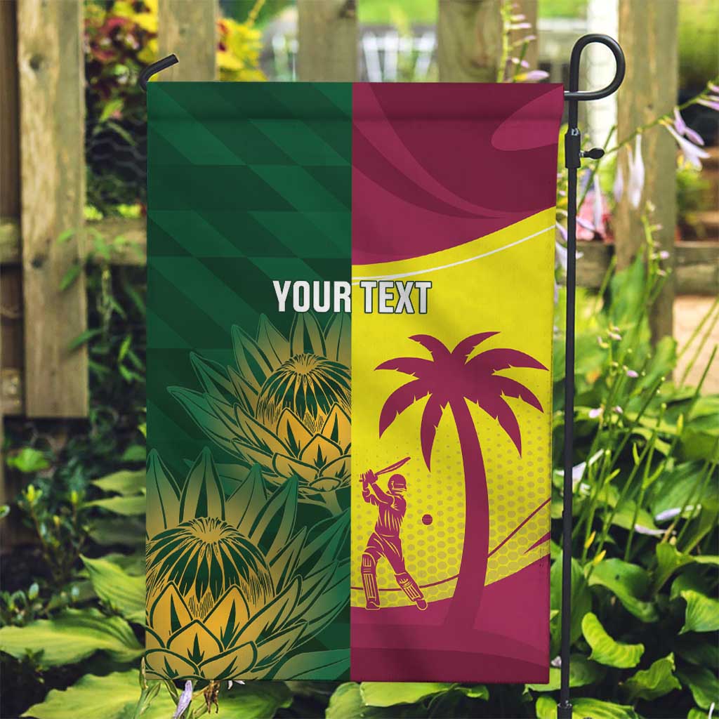 South Africa West Indies Cricket Custom Garden Flag Proteas Windies Together - Wonder Print Shop