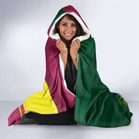 South Africa West Indies Cricket Custom Hooded Blanket Proteas Windies Together - Wonder Print Shop