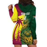 South Africa West Indies Cricket Custom Hoodie Dress Proteas Windies Together - Wonder Print Shop