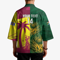 South Africa West Indies Cricket Custom Kimono Proteas Windies Together - Wonder Print Shop