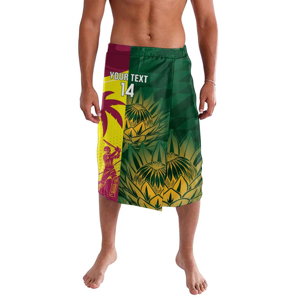 South Africa West Indies Cricket Custom Lavalava Proteas Windies Together - Wonder Print Shop