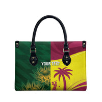 South Africa West Indies Cricket Custom Leather Bag Proteas Windies Together - Wonder Print Shop