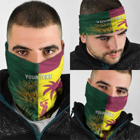 South Africa West Indies Cricket Custom Neck Gaiter Proteas Windies Together - Wonder Print Shop