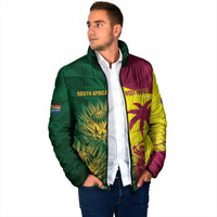 South Africa West Indies Cricket Custom Padded Jacket Proteas Windies Together - Wonder Print Shop