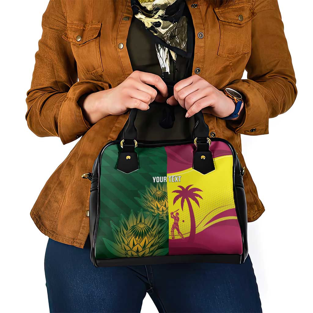 South Africa West Indies Cricket Custom Shoulder Handbag Proteas Windies Together - Wonder Print Shop