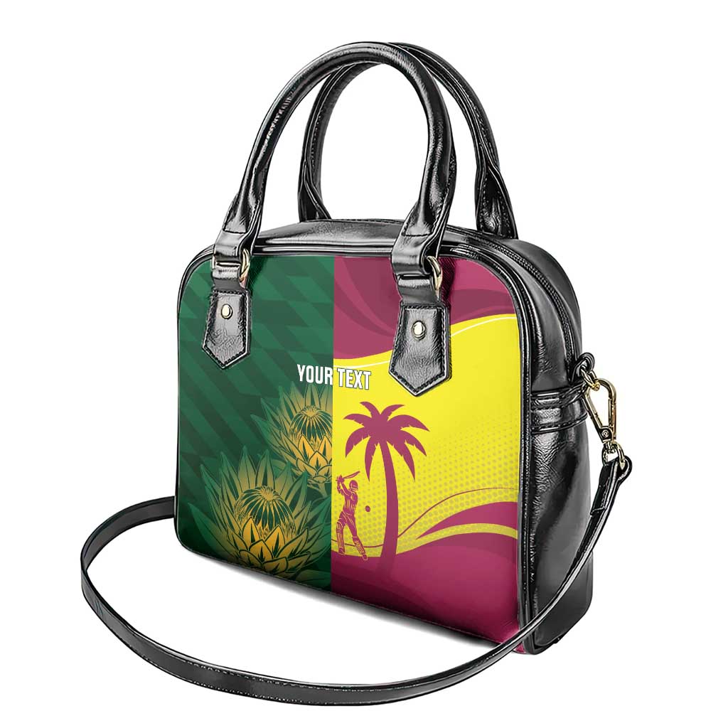 South Africa West Indies Cricket Custom Shoulder Handbag Proteas Windies Together - Wonder Print Shop