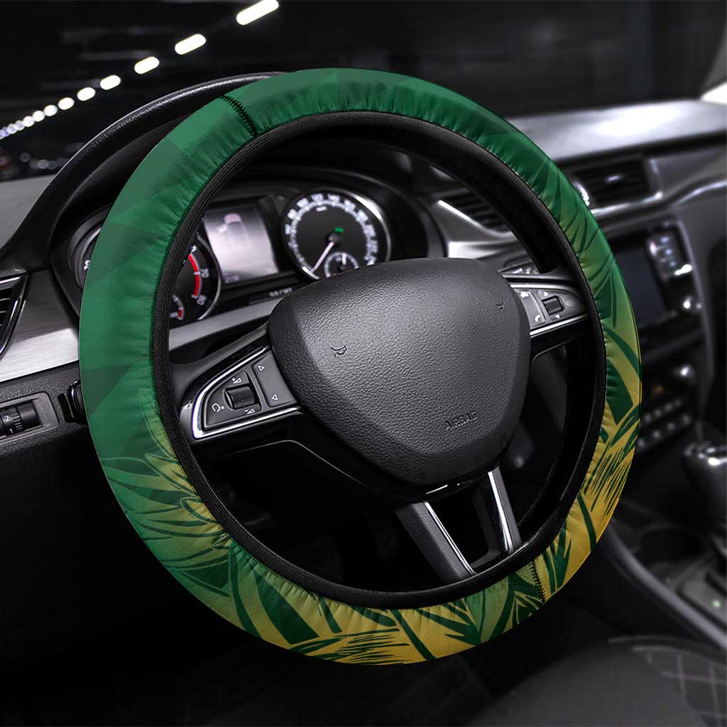 South Africa West Indies Cricket Steering Wheel Cover Proteas Windies Together - Wonder Print Shop