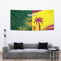 South Africa West Indies Cricket Custom Tapestry Proteas Windies Together - Wonder Print Shop