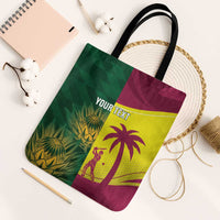 South Africa West Indies Cricket Custom Tote Bag Proteas Windies Together - Wonder Print Shop