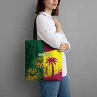 South Africa West Indies Cricket Custom Tote Bag Proteas Windies Together - Wonder Print Shop