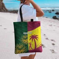 South Africa West Indies Cricket Custom Tote Bag Proteas Windies Together - Wonder Print Shop