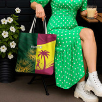 South Africa West Indies Cricket Custom Tote Bag Proteas Windies Together - Wonder Print Shop