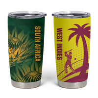 South Africa West Indies Cricket Tumbler Cup Proteas Windies Together - Wonder Print Shop