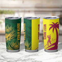 South Africa West Indies Cricket Tumbler Cup Proteas Windies Together - Wonder Print Shop