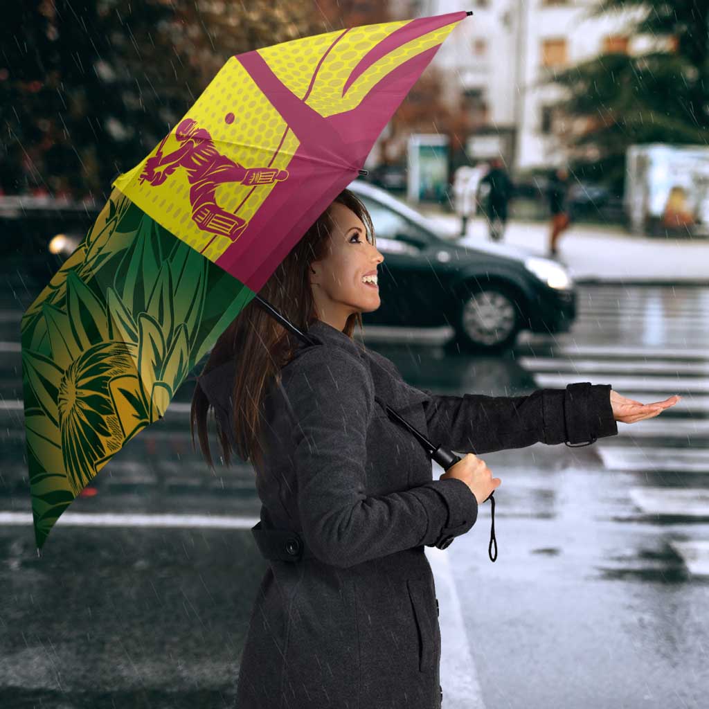 South Africa West Indies Cricket Custom Umbrella Proteas Windies Together - Wonder Print Shop