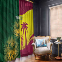 South Africa West Indies Cricket Custom Window Curtain Proteas Windies Together - Wonder Print Shop