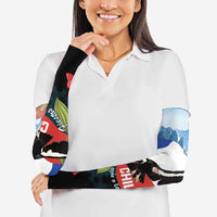 Chile Fiestas Patrias Arm Sleeves Andean Condor Andes Mountains - Wonder Print Shop