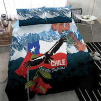 Chile Fiestas Patrias Bedding Set Andean Condor Andes Mountains - Wonder Print Shop