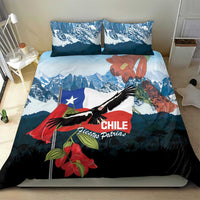 Chile Fiestas Patrias Bedding Set Andean Condor Andes Mountains - Wonder Print Shop