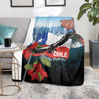 Chile Fiestas Patrias Blanket Andean Condor Andes Mountains - Wonder Print Shop
