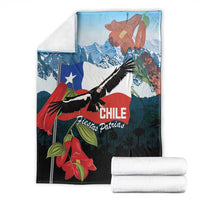 Chile Fiestas Patrias Blanket Andean Condor Andes Mountains - Wonder Print Shop