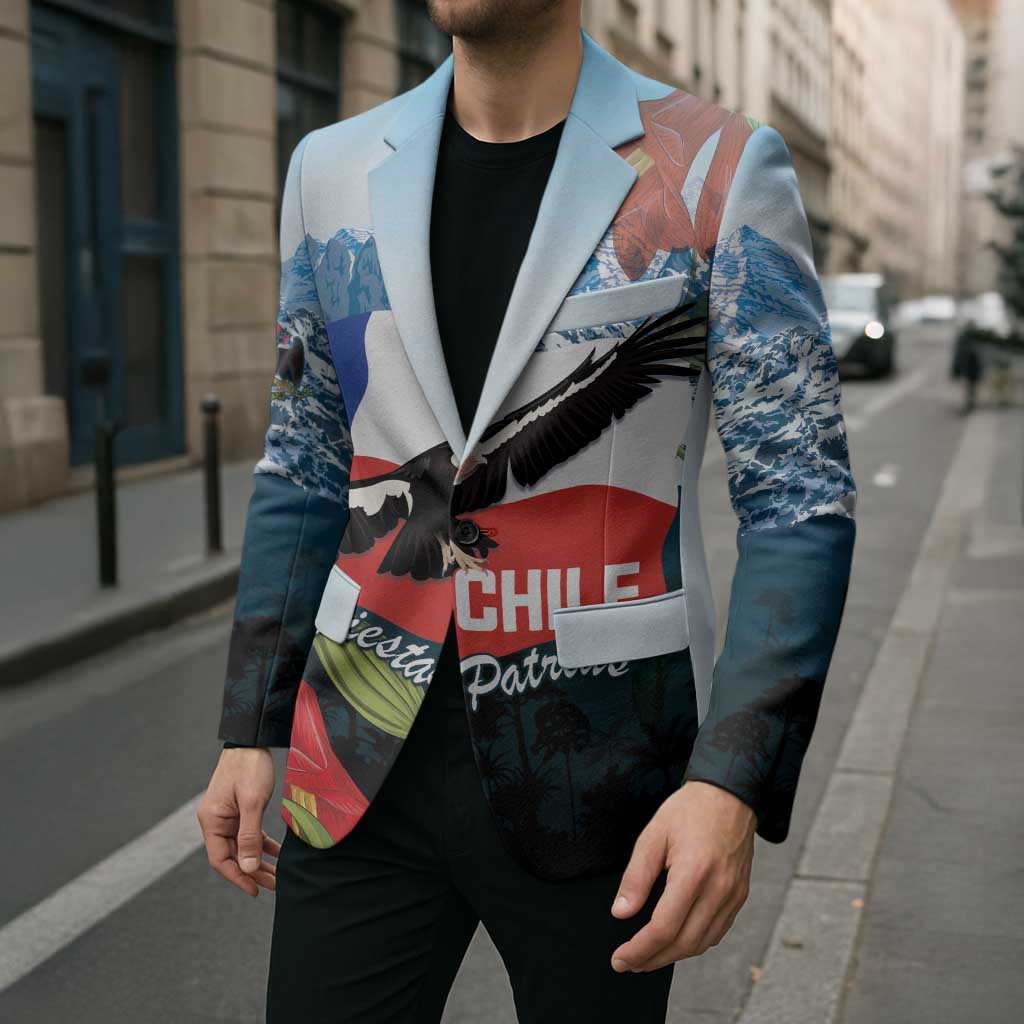 Chile Fiestas Patrias Blazer Andean Condor Andes Mountains - Wonder Print Shop