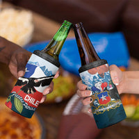 Chile Fiestas Patrias 4 in 1 Can Cooler Tumbler Andean Condor Andes Mountains - Wonder Print Shop