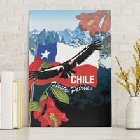 Chile Fiestas Patrias Canvas Wall Art Andean Condor Andes Mountains - Wonder Print Shop
