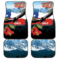 Chile Fiestas Patrias Car Mats Andean Condor Andes Mountains - Wonder Print Shop