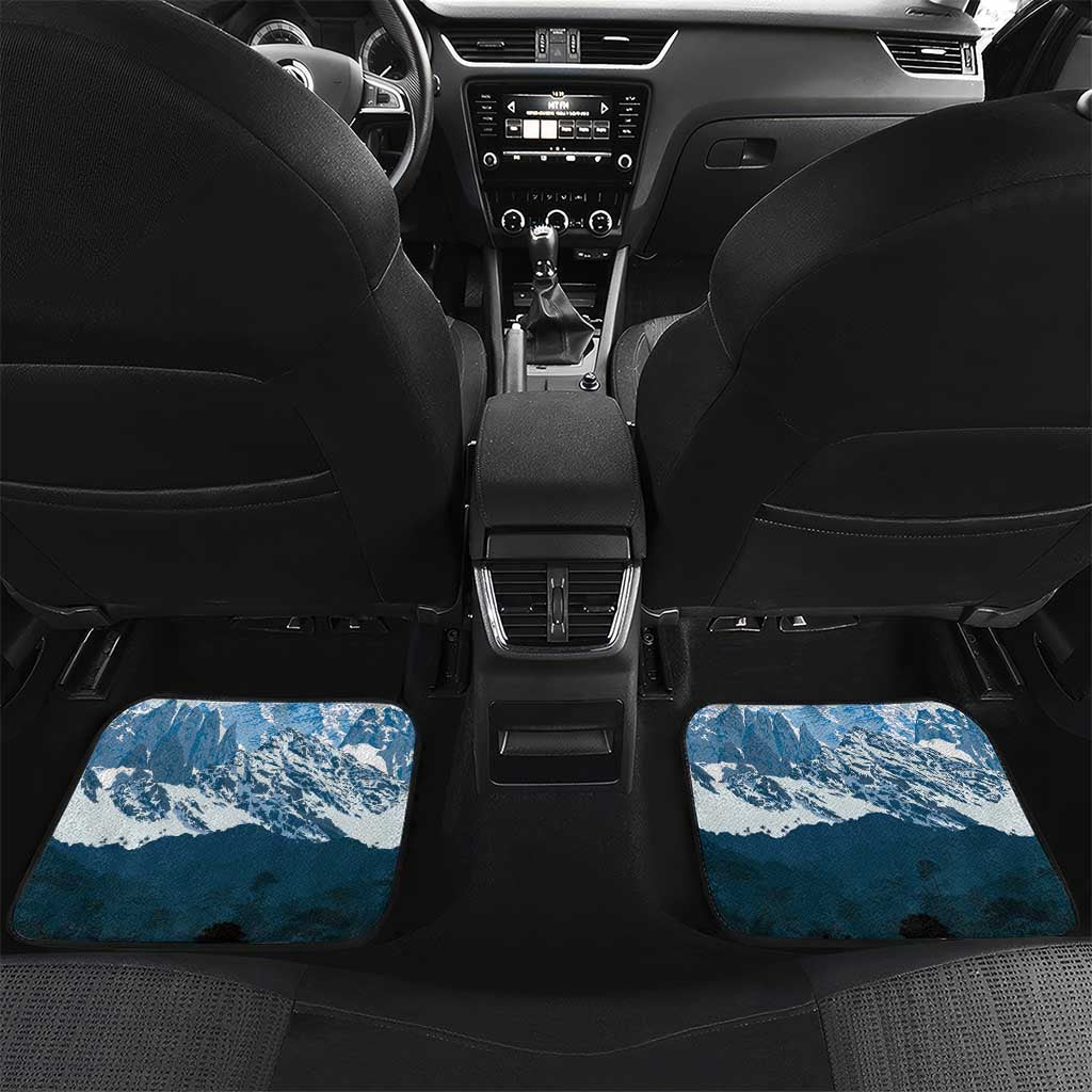 Chile Fiestas Patrias Car Mats Andean Condor Andes Mountains - Wonder Print Shop