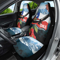 Chile Fiestas Patrias Car Seat Cover Andean Condor Andes Mountains - Wonder Print Shop