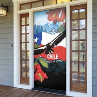 Chile Fiestas Patrias Door Cover Andean Condor Andes Mountains - Wonder Print Shop