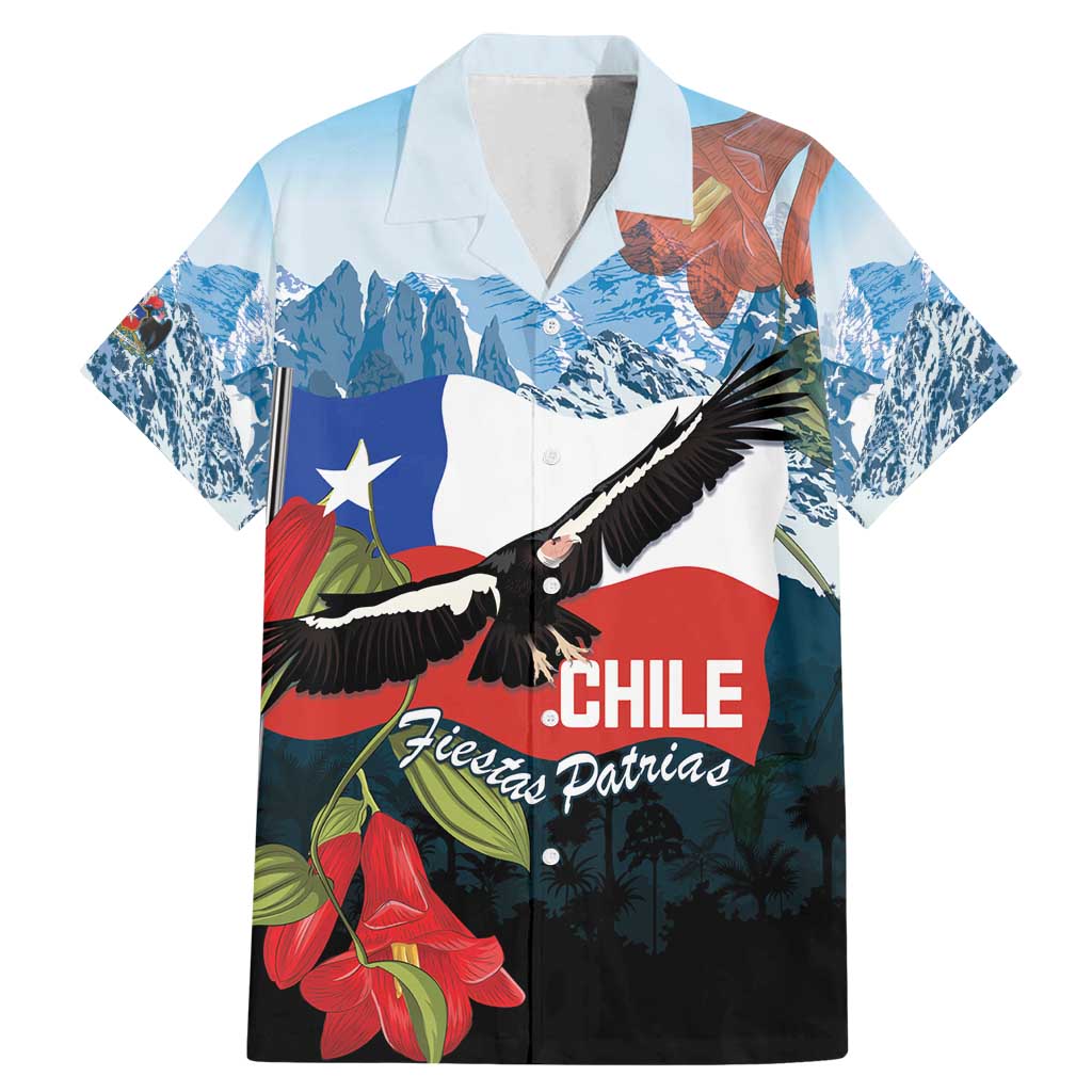 Chile Fiestas Patrias Family Matching Mermaid Dress and Hawaiian Shirt Andean Condor Andes Mountains - Wonder Print Shop