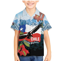 Chile Fiestas Patrias Family Matching Mermaid Dress and Hawaiian Shirt Andean Condor Andes Mountains - Wonder Print Shop