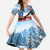 Chile Fiestas Patrias Family Matching Off Shoulder Maxi Dress and Hawaiian Shirt Andean Condor Andes Mountains - Wonder Print Shop