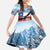 Chile Fiestas Patrias Family Matching Short Sleeve Bodycon Dress and Hawaiian Shirt Andean Condor Andes Mountains - Wonder Print Shop