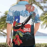 Chile Fiestas Patrias Hawaiian Shirt Andean Condor Andes Mountains - Wonder Print Shop