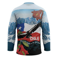 Chile Fiestas Patrias Hockey Jersey Andean Condor Andes Mountains - Wonder Print Shop