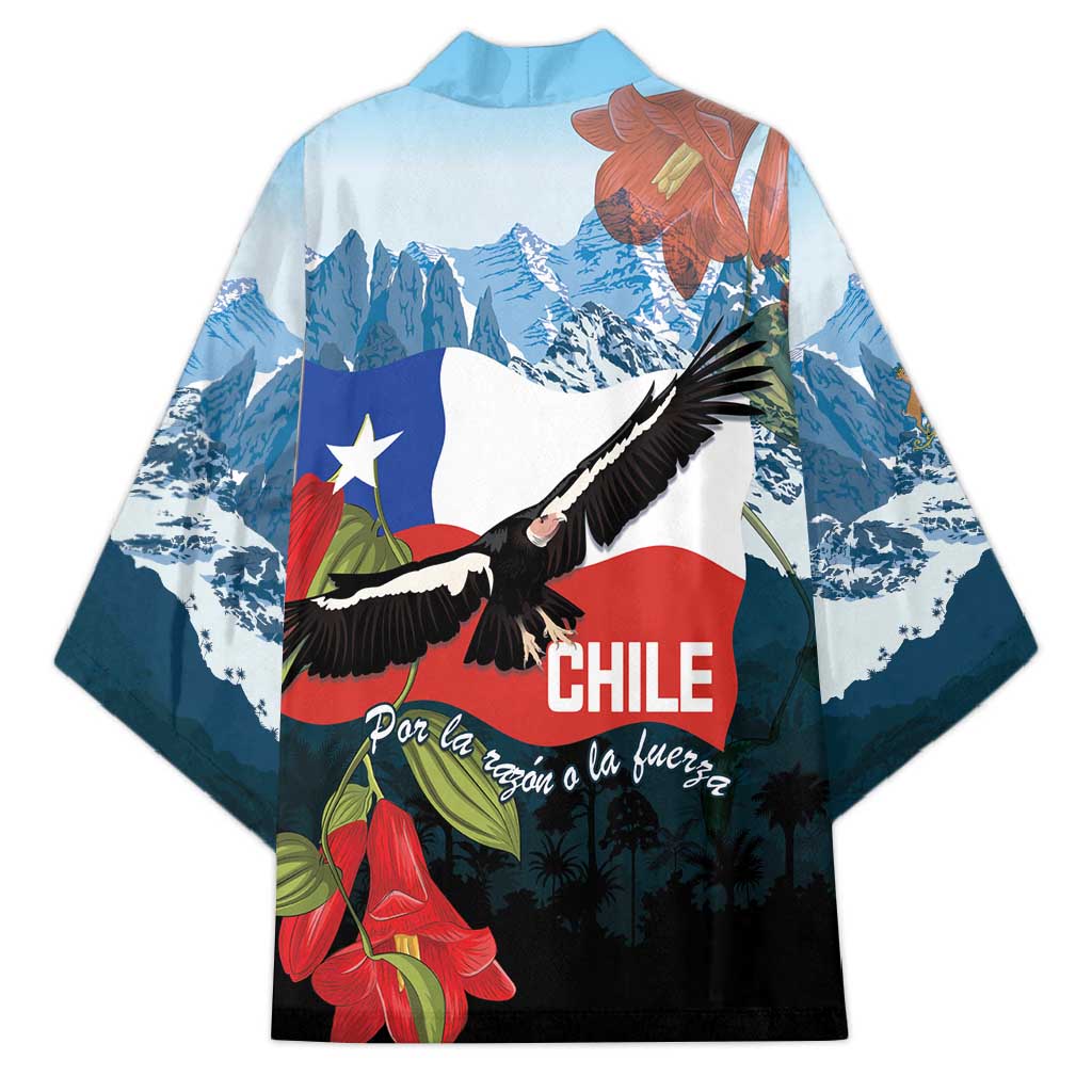 Chile Fiestas Patrias Kimono Andean Condor Andes Mountains - Wonder Print Shop